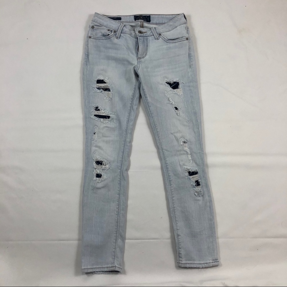 Lucky brand Lolita capris jeans distressed 24/00